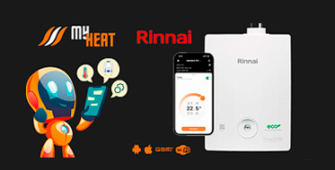 Настенные котлы RINNAI и системы управления котельными MyHeat