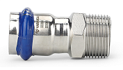 Муфта с наружной резьбой Inox Press SUS 304