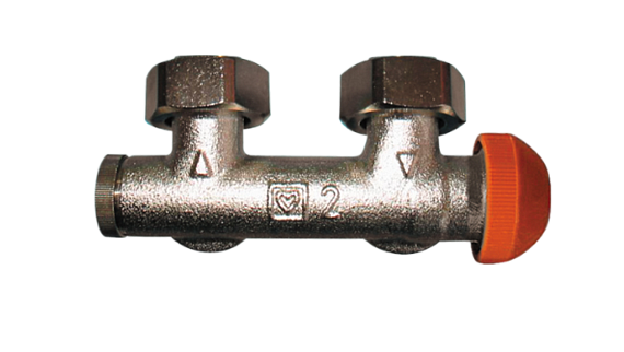 Узел HERZ TS-3000 угловой для 2-трубных систем