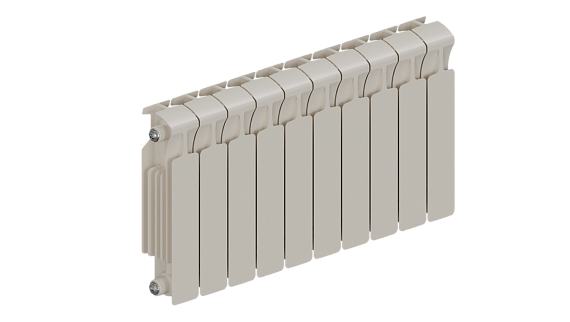 Радиатор RIFAR Monolit, цвет белый