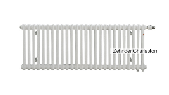 Радиатор Zehnder Charleston Completto 3050/16 подключение V001, RAL 9016, Ограниченно годен