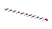 Труба стальная оцинкованная 18 х 1,2 мм (штанга 6 м), Prestabo, модель 1103, Ограниченно годен