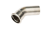 Отвод НВ 45° NiroPress®304L