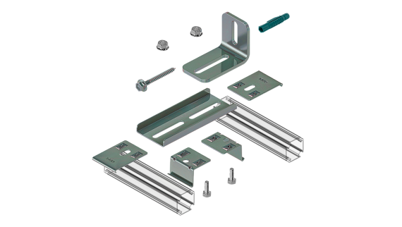 Крепление двойное укороченное RIVO Fix